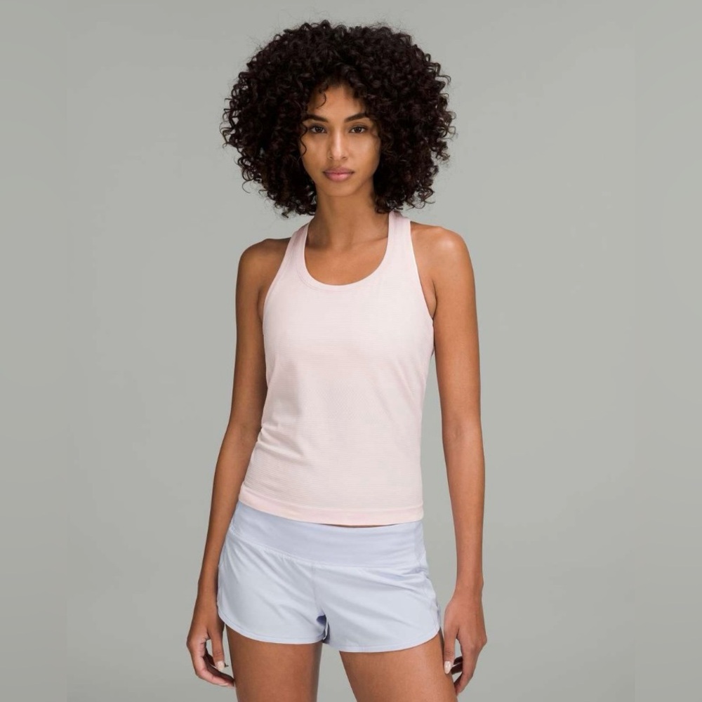 Lululemon Swiftly Tech Racerback Tank Top 2.0 *Race Length Strawberry Milkshake